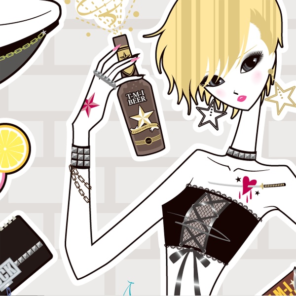 パンクロックガール ペーパードール