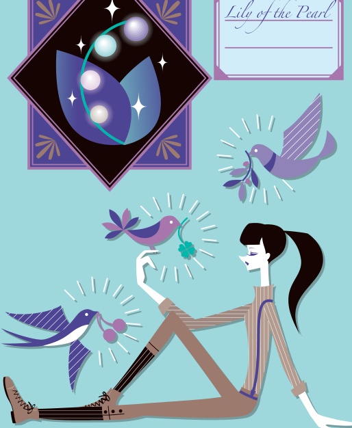 ブック型メッセージカードステッカー 5月