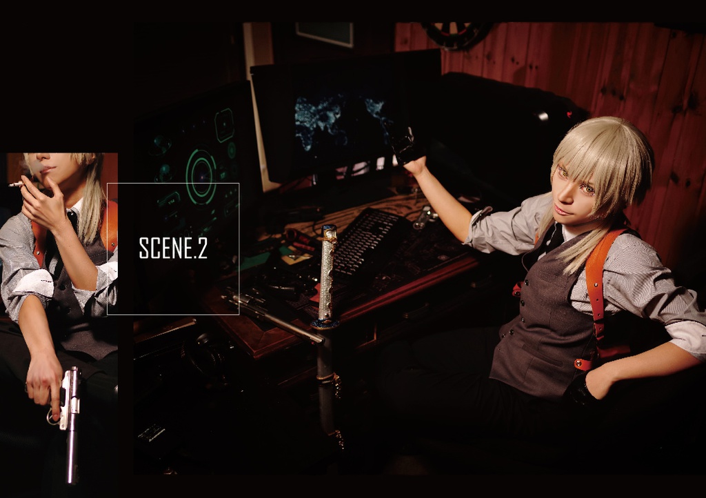 刀剣 鶴丸写真集 「Gussy up」