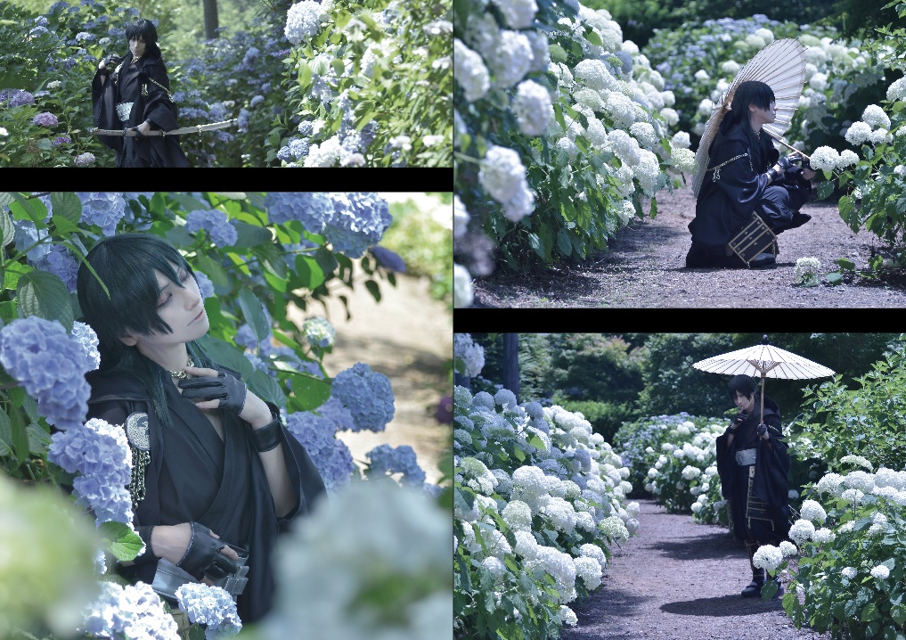 「双鶴」鶴丸国永&黒鶴コスプレ写真集