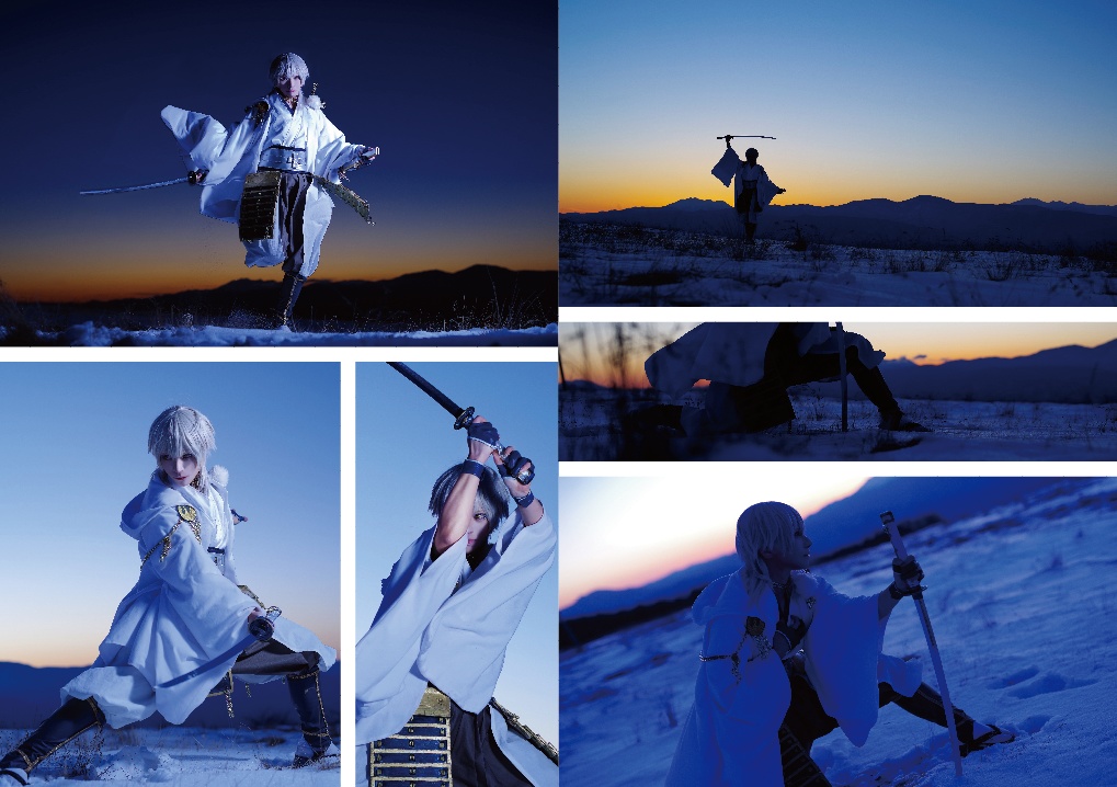 「双鶴」鶴丸国永&黒鶴コスプレ写真集