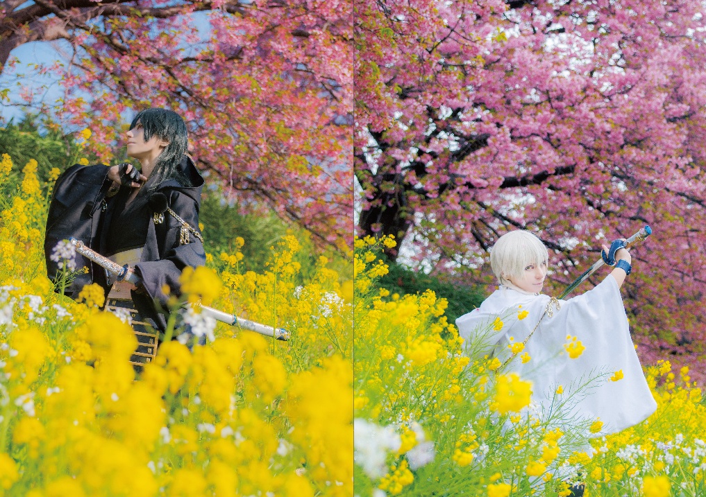 「双鶴」鶴丸国永&黒鶴コスプレ写真集