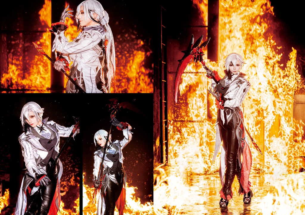 原神 アルレッキーノ コスプレ写真集