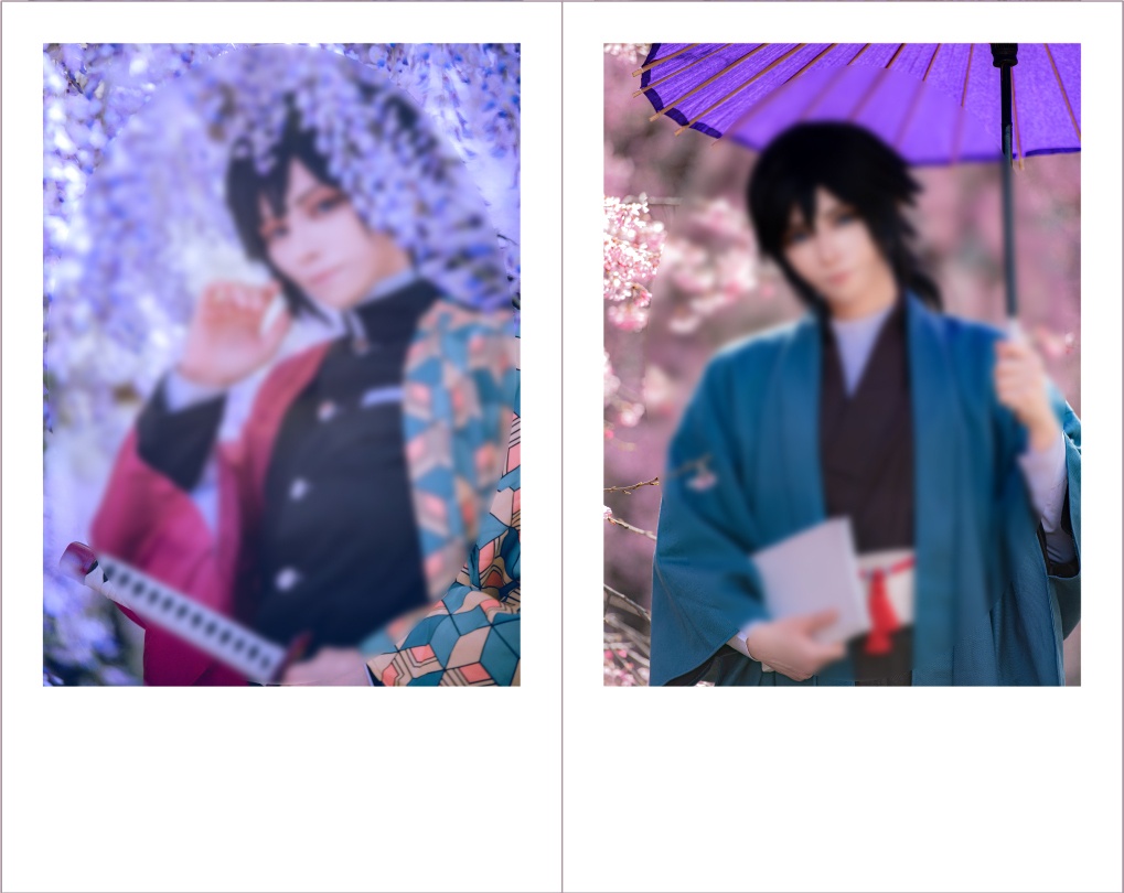 誕生日チェキ風高画質カード2枚セット×6種通販(春千夜、五条、夏油、乙骨、冨岡、童磨)