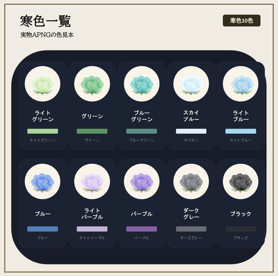 動く!電子世界の薔薇 APNG