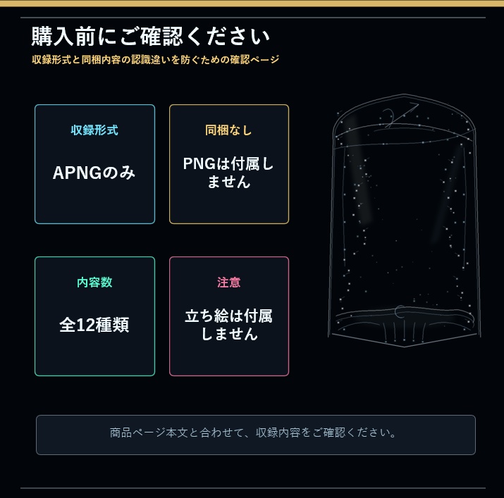 動く!シンプルな実験カプセル風の立ち絵置き場 APNG