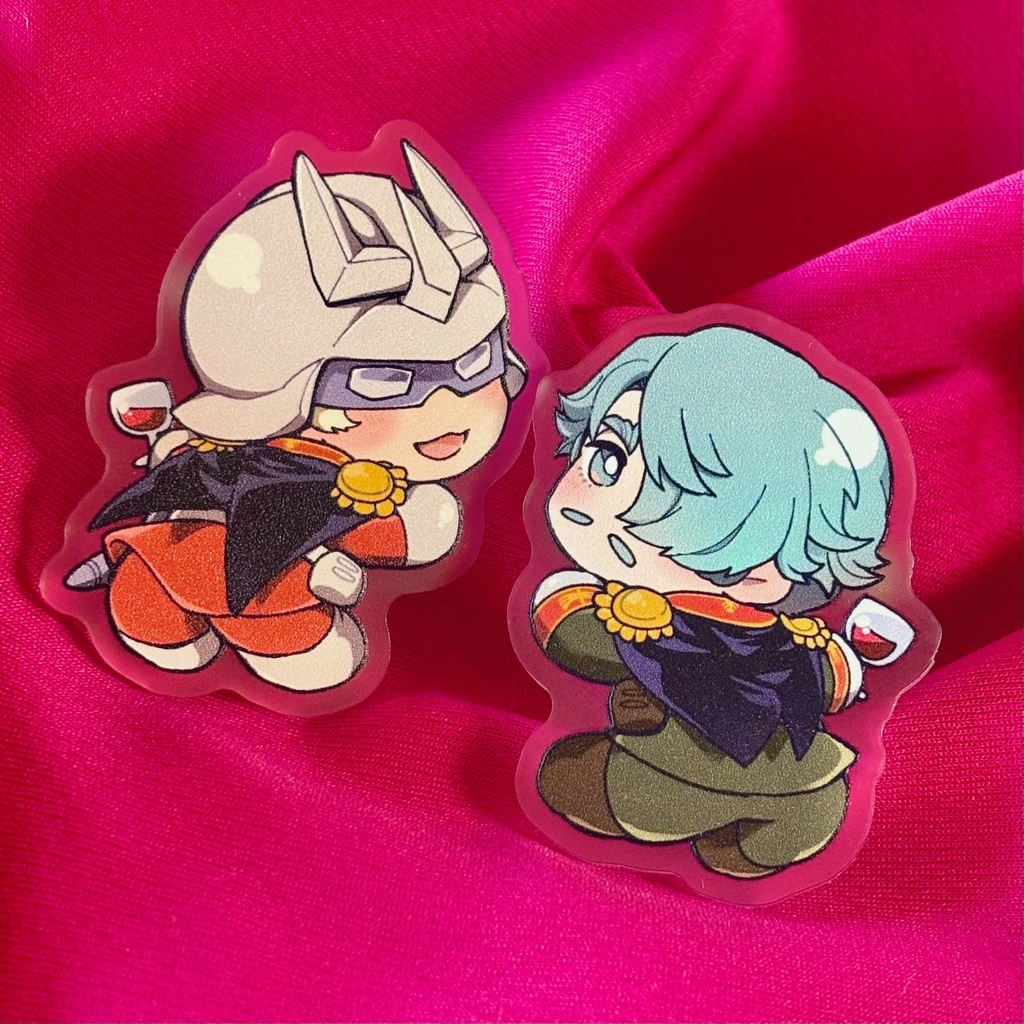 【シャアシャリ】アクリルバッジマヴセット