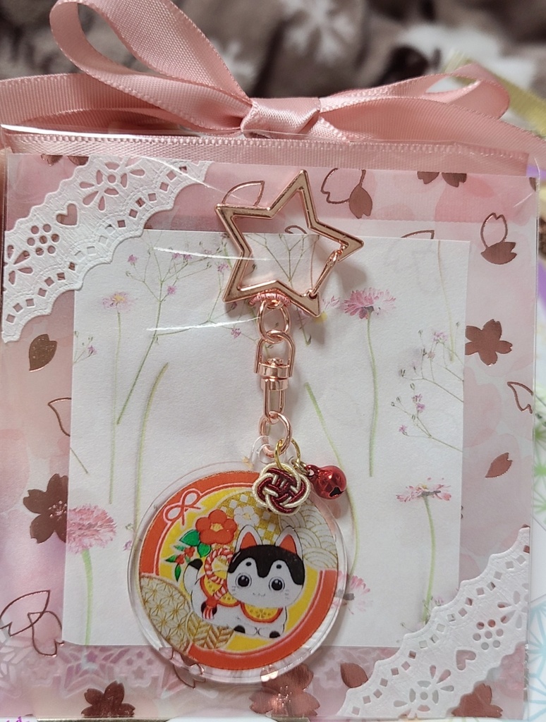 張子ちゃんアクキー(鈴の色ランダム)