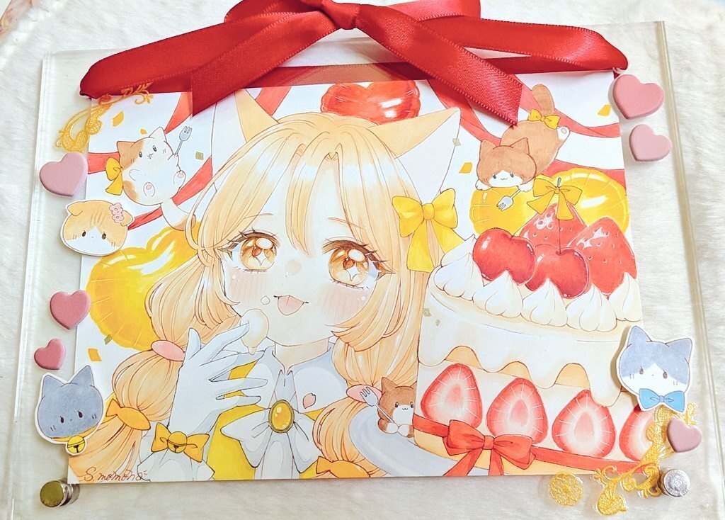 むぎちゃんの特別ケーキ🎂