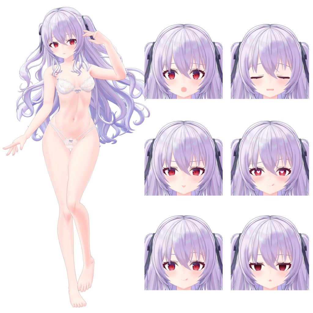 オリジナル3Dモデル『ルシフェ』