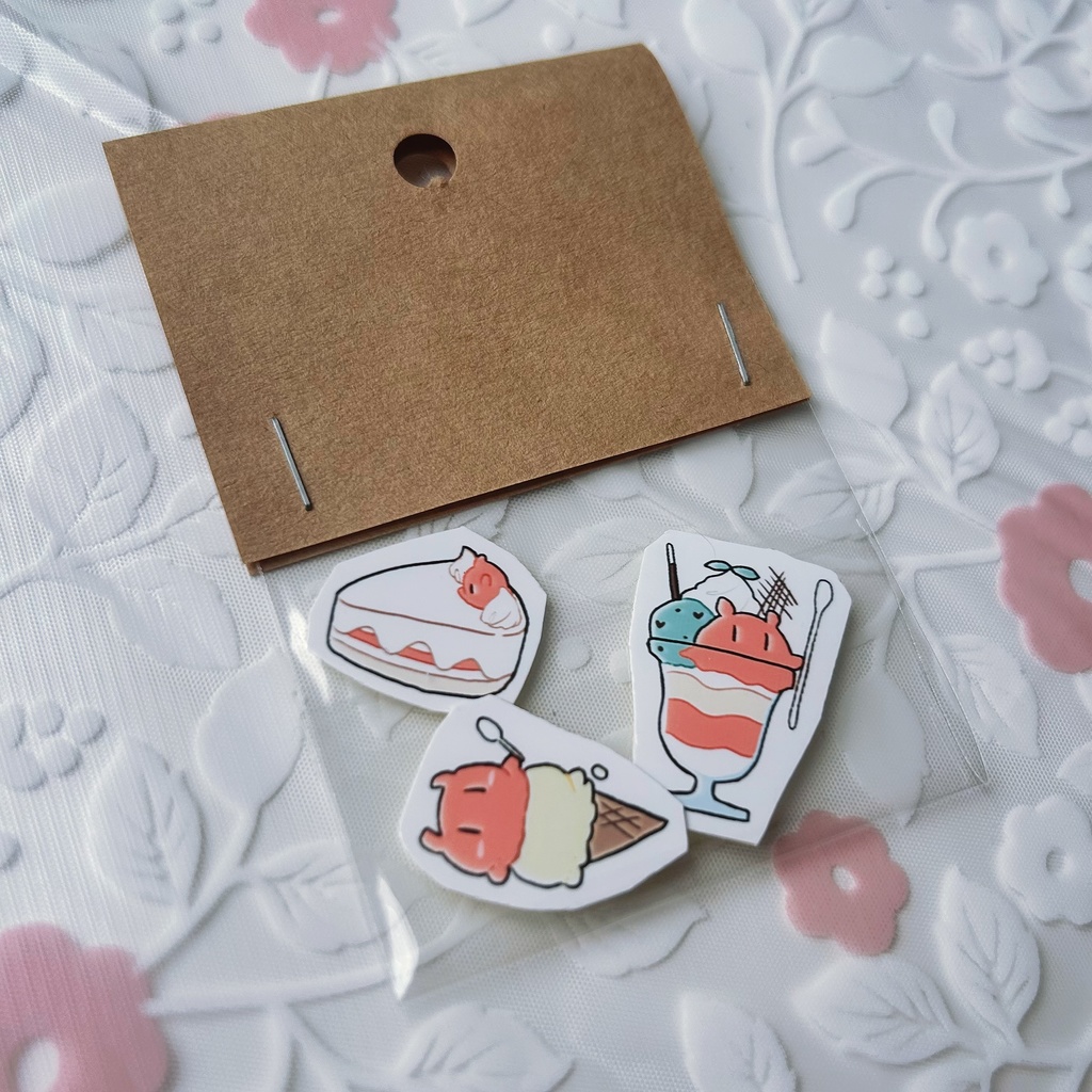 めんだこステッカー