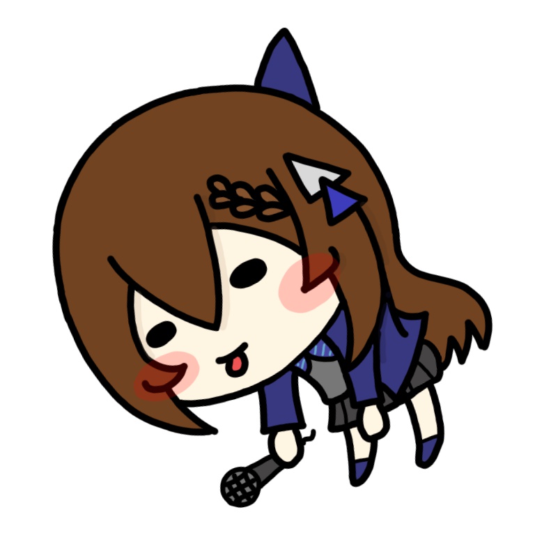 道明寺ここあ つままれアクリルキーホルダー