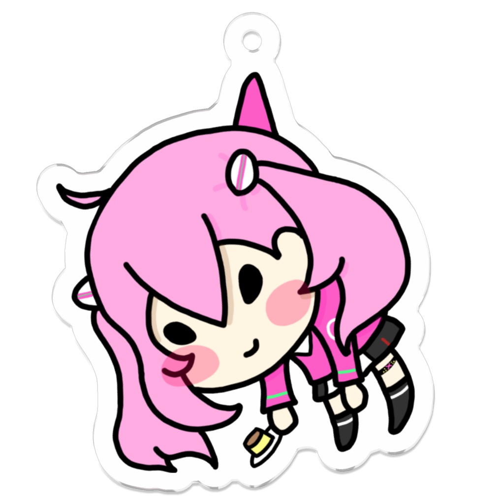 桜樹みりあ つままれアクリルキーホルダー