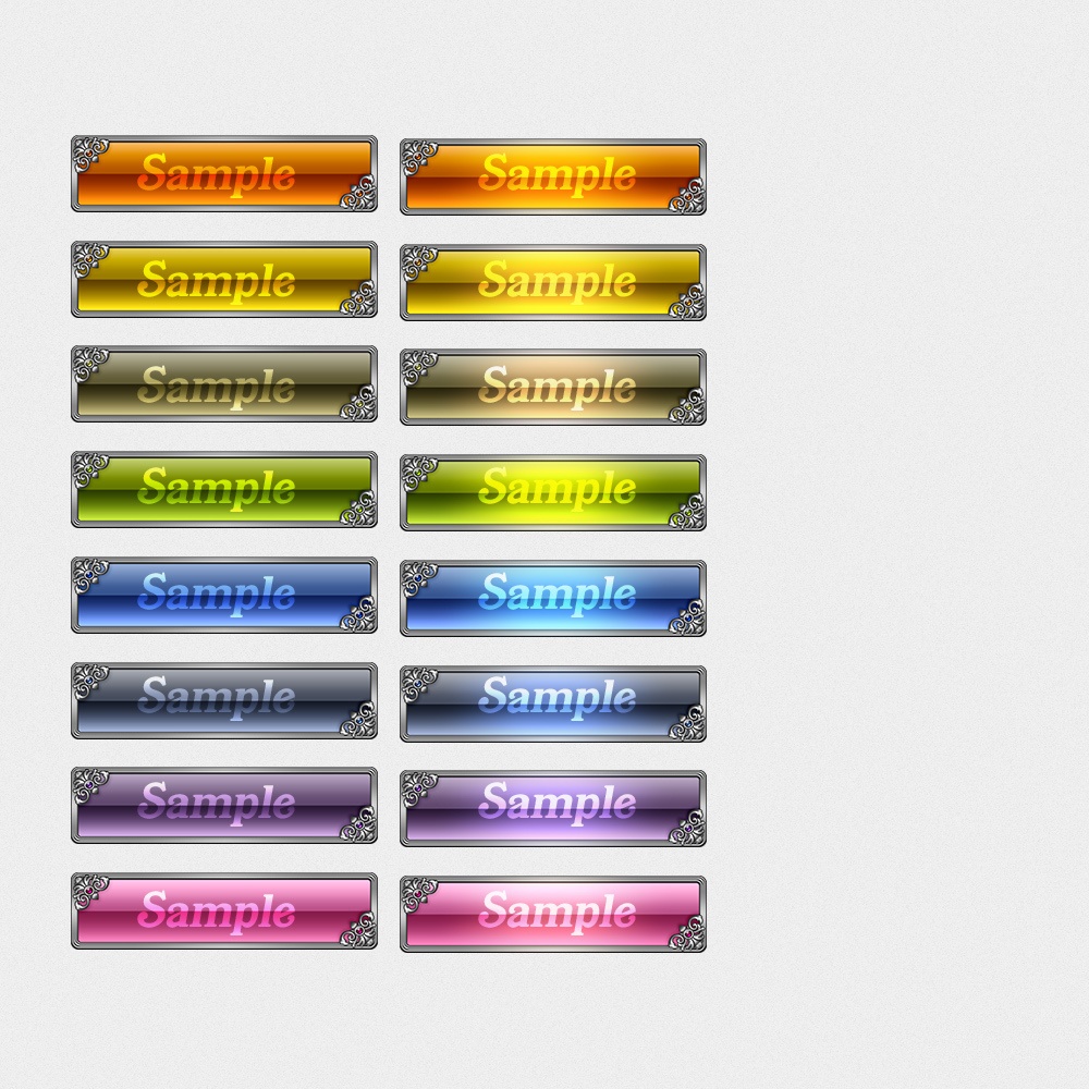 ボタン素材 vol.01