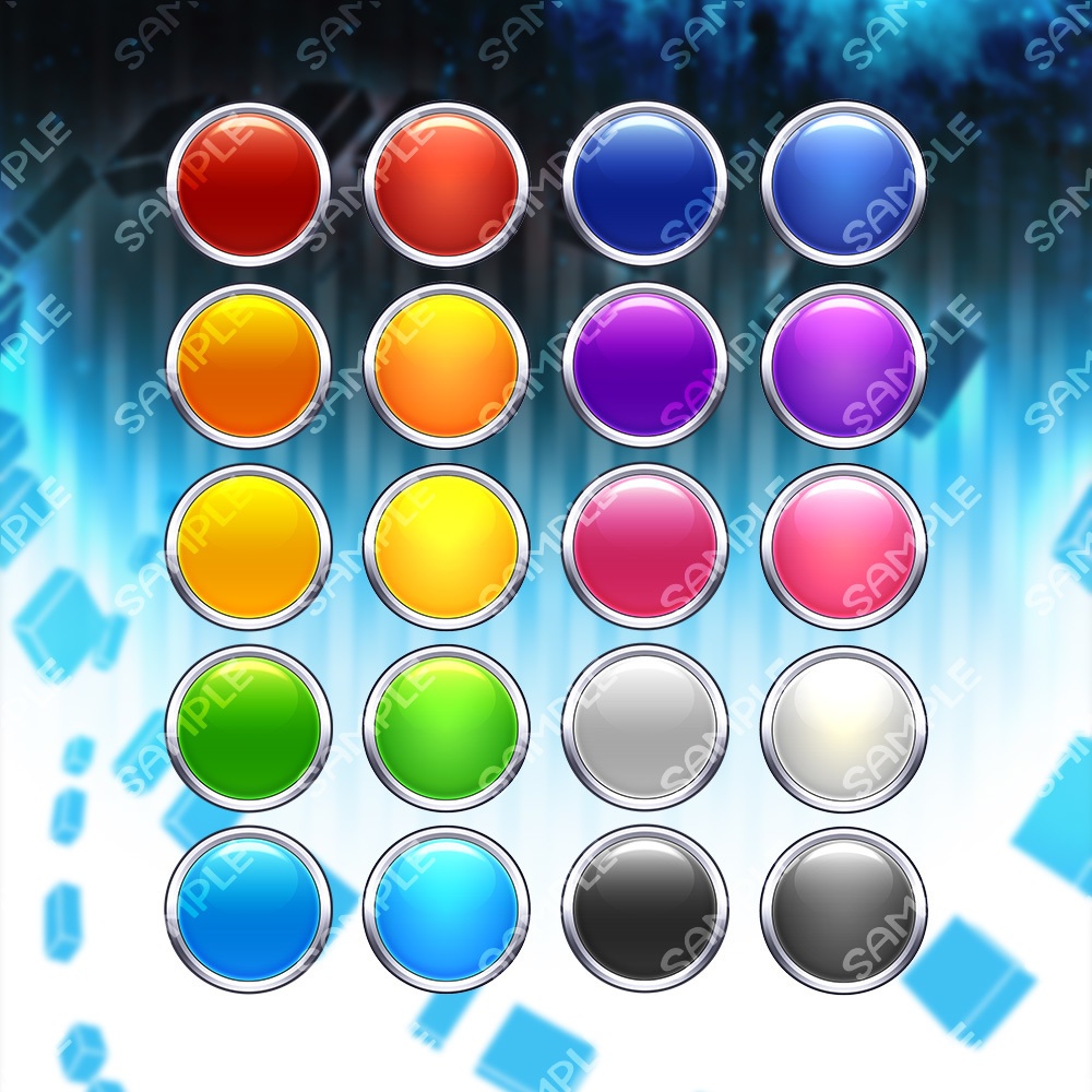 ボタン素材 vol.02