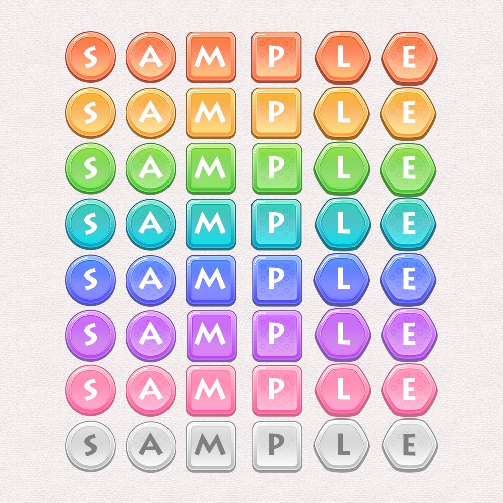 ボタン素材 vol.04