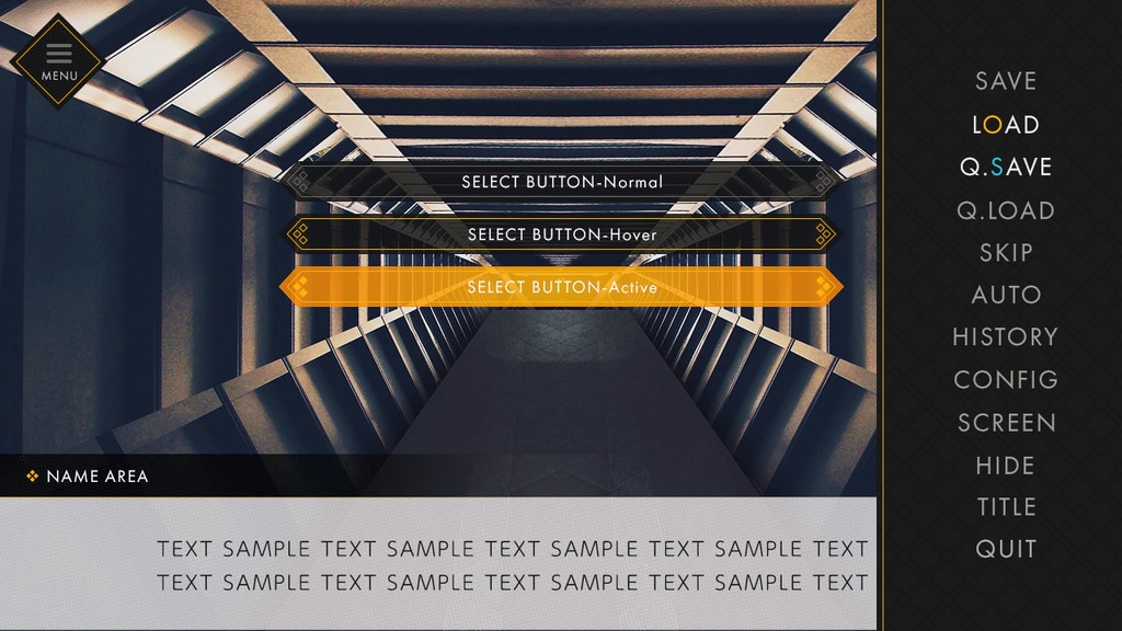 ゲームUIセット vol.02