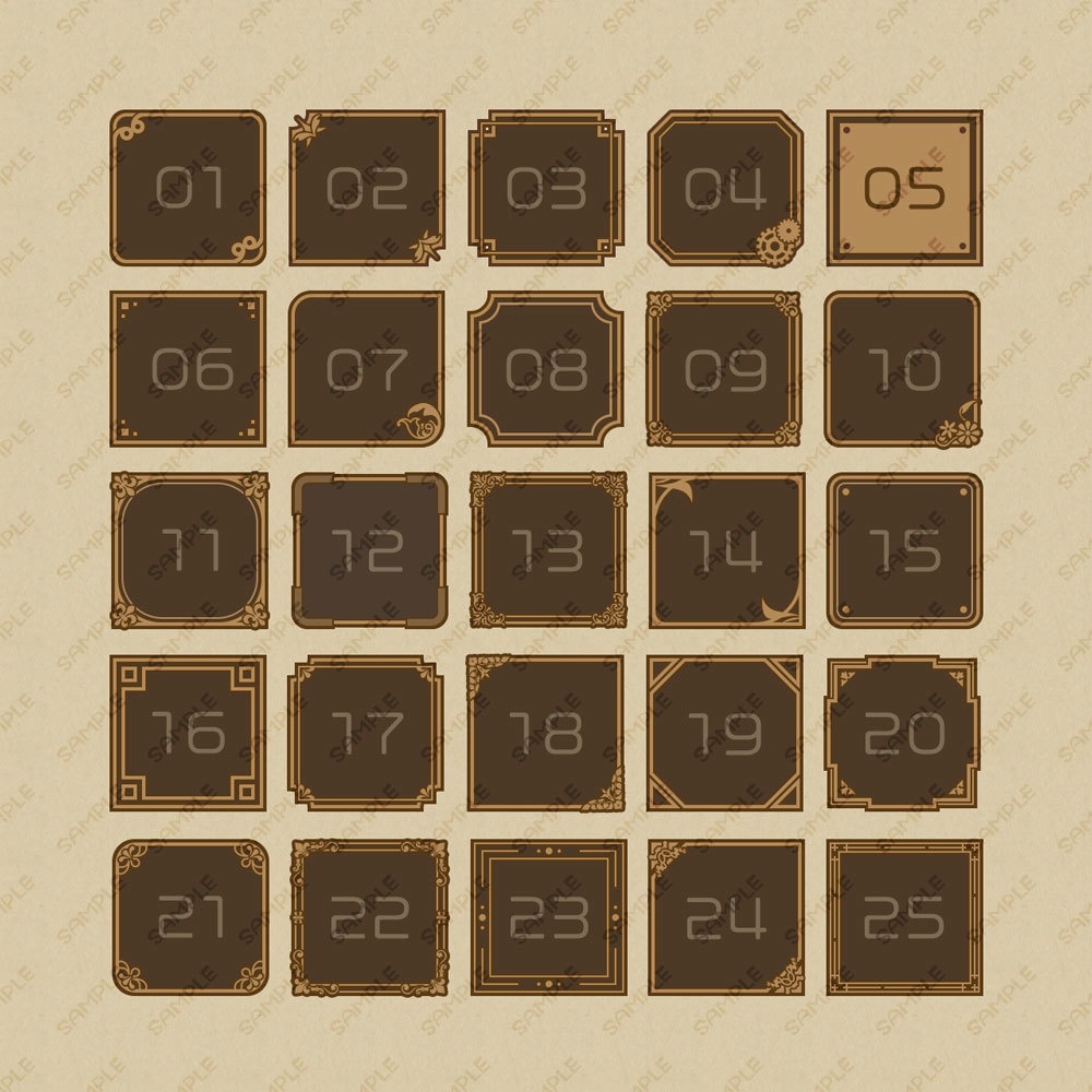 ウィンドウ素材 vol.01