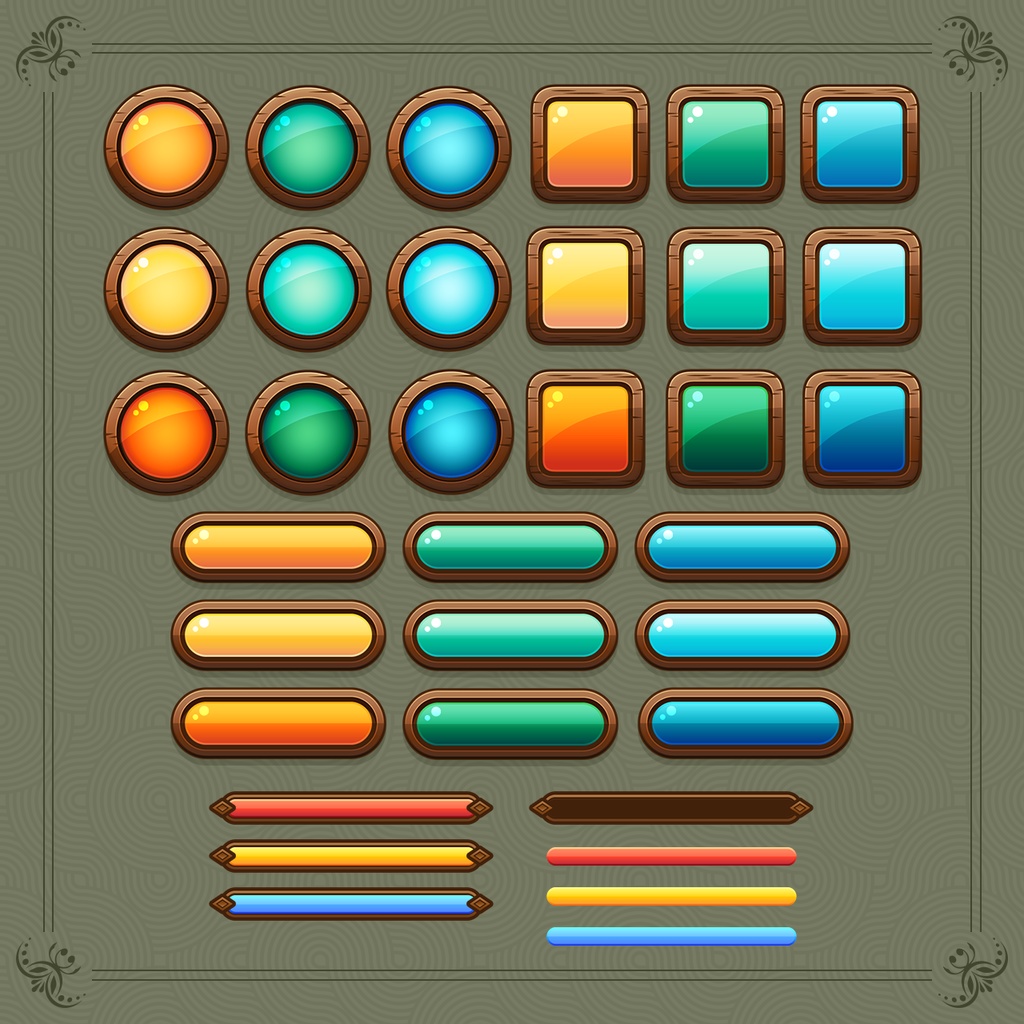 【フリー素材】冒険者のためのUI制作【clusterお題企画】