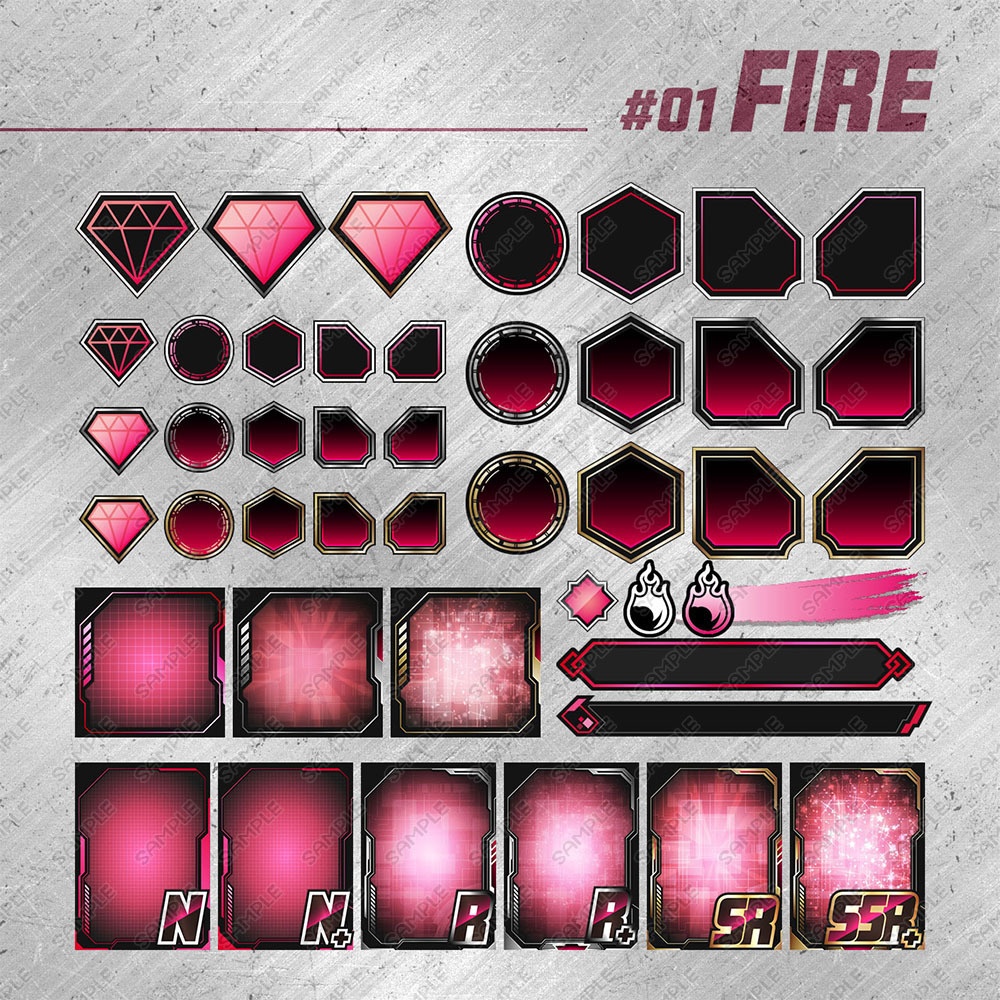 カードフレーム素材 vol.02