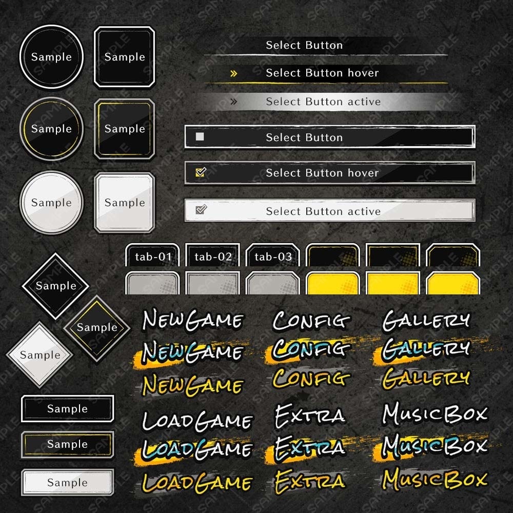 ゲームUIセット vol.11