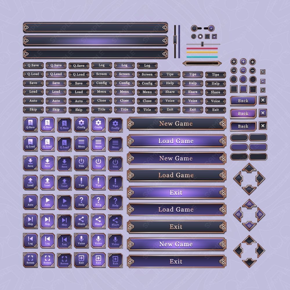 ゲームUIセット vol.12