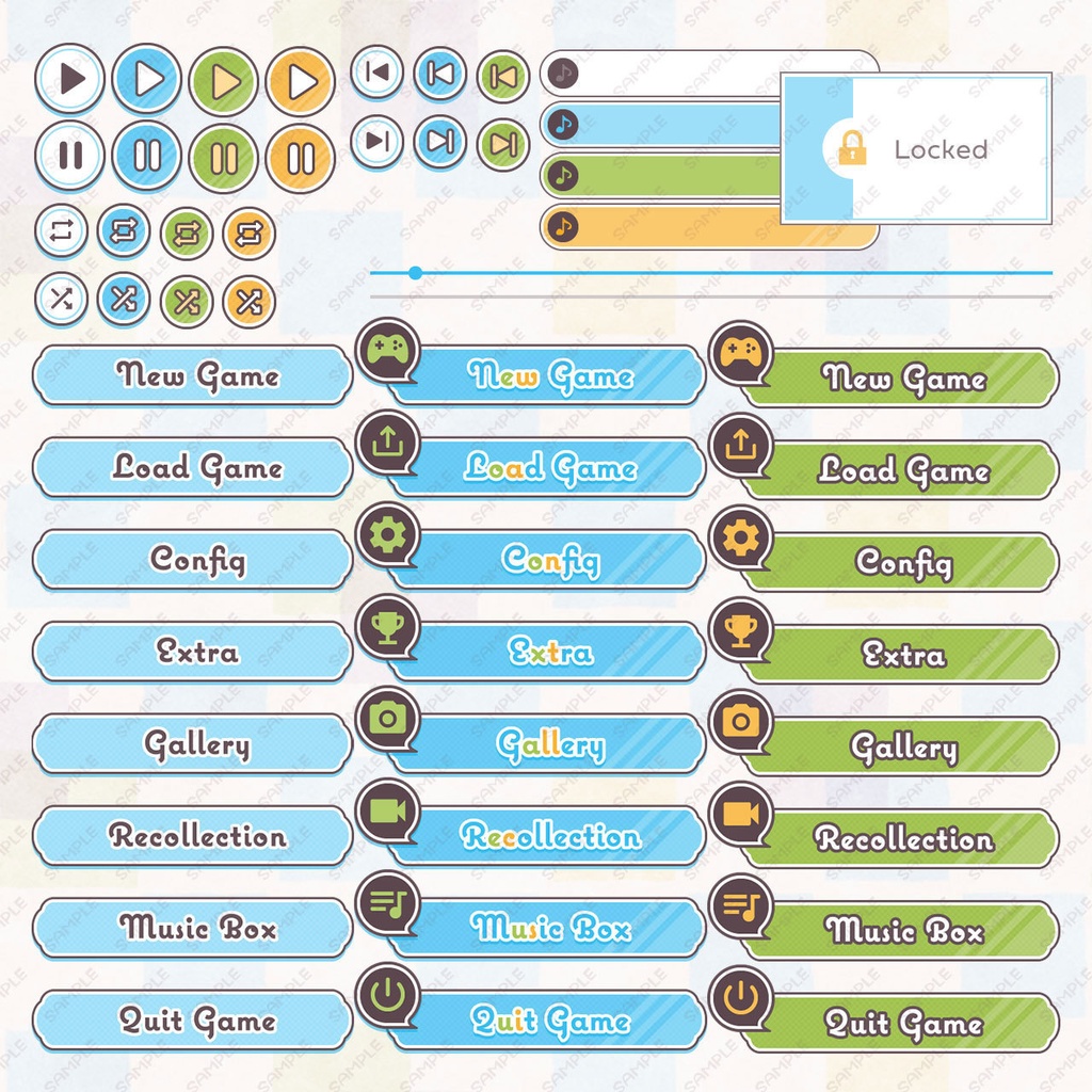 ゲームUIセット vol.13