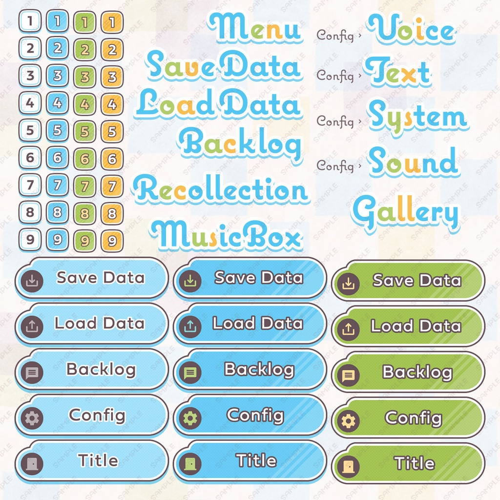 ゲームUIセット vol.13