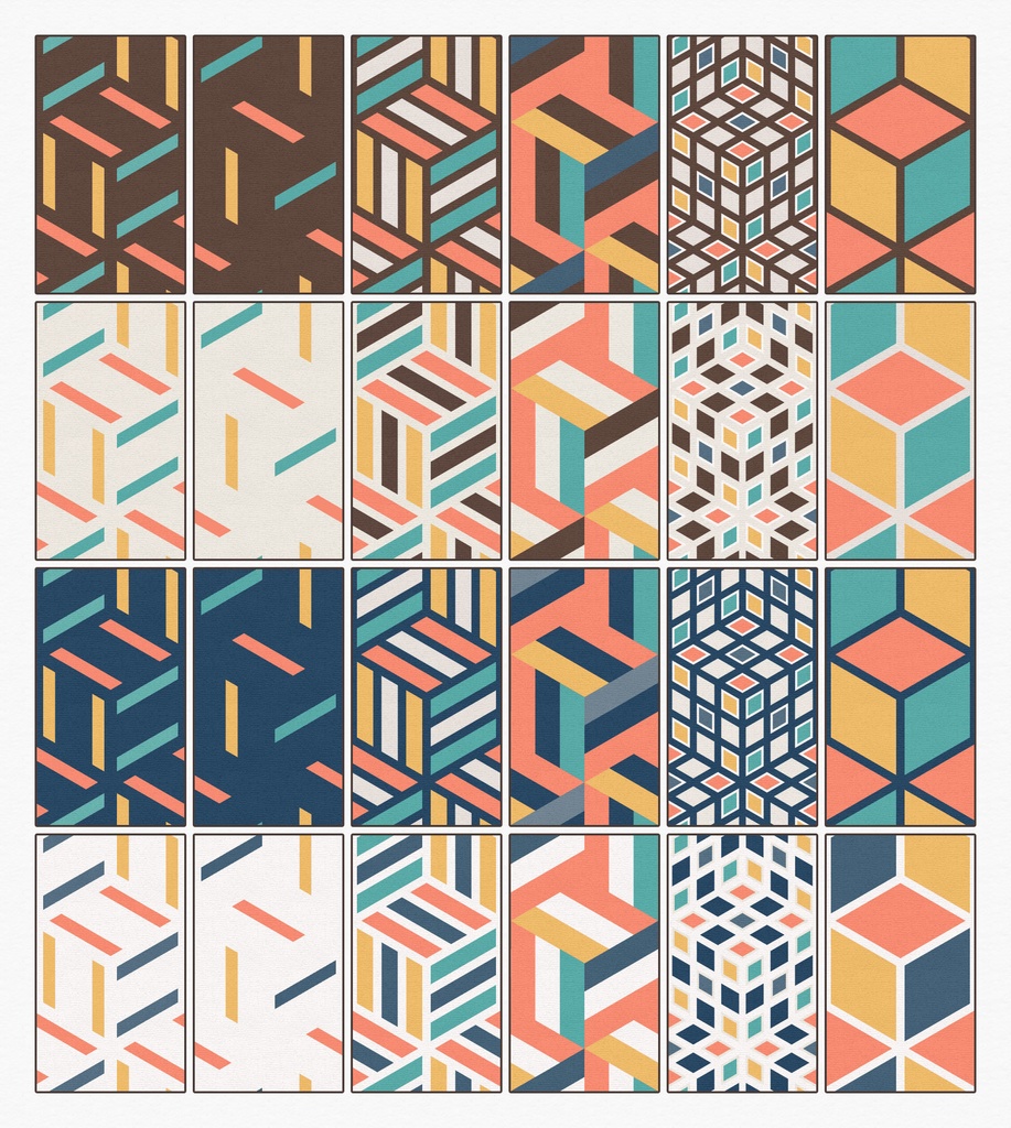 【フリー素材】シームレスパターン vol.02