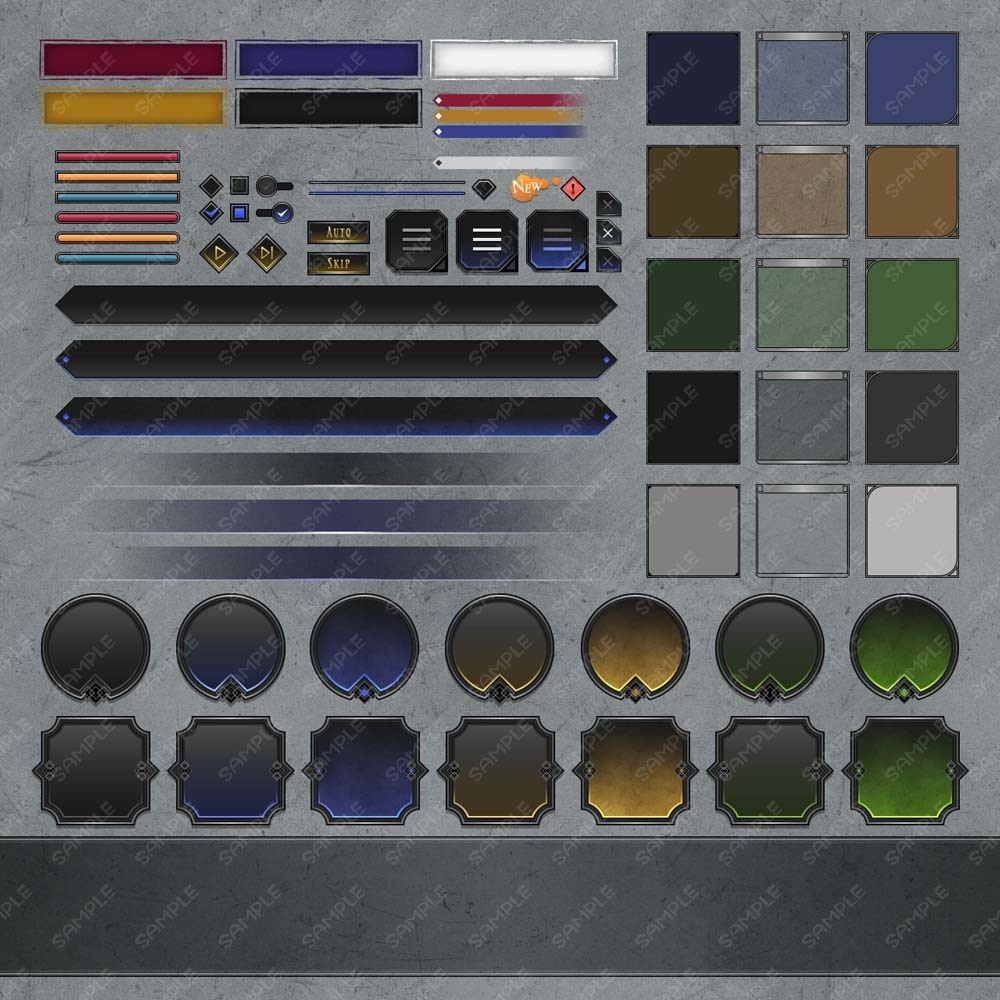 ゲームUIセット vol.15