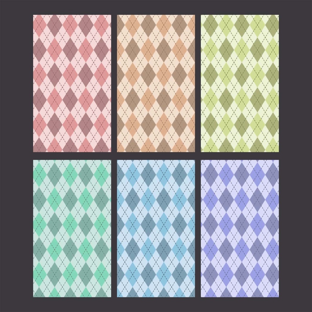 【フリー素材】シームレスパターン vol.05