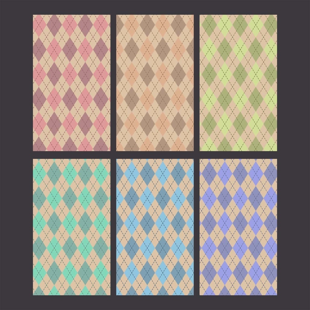 【フリー素材】シームレスパターン vol.05