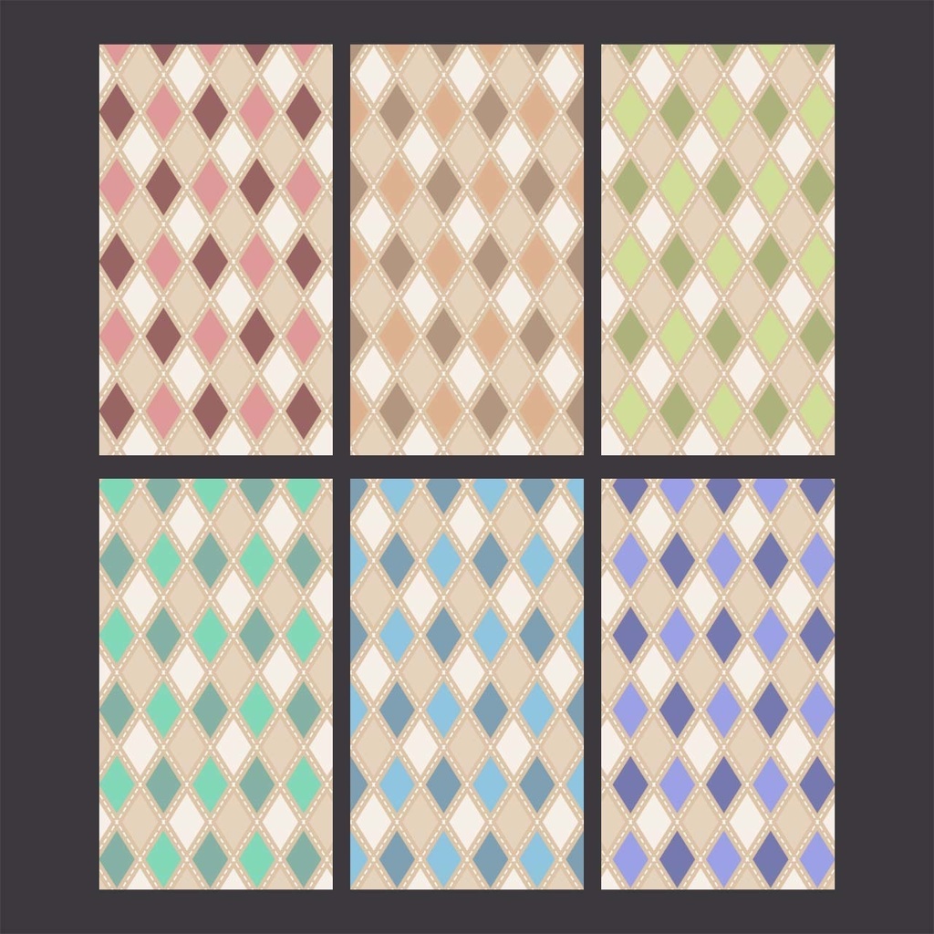 【フリー素材】シームレスパターン vol.05