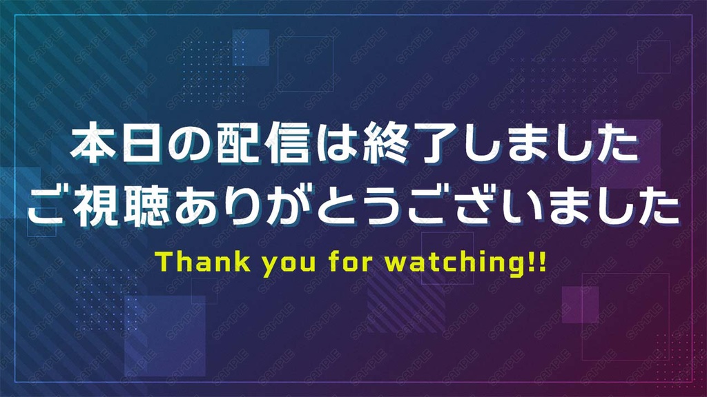 動画配信素材 vol.01