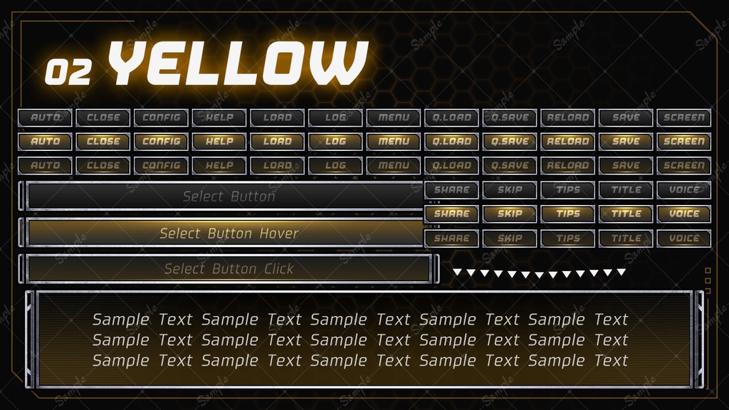 ゲームUIミニセット vol.05