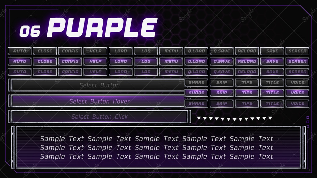 ゲームUIミニセット vol.05