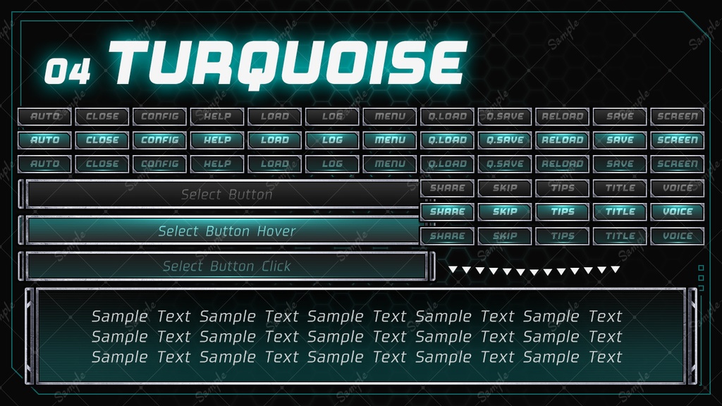 ゲームUIミニセット vol.05