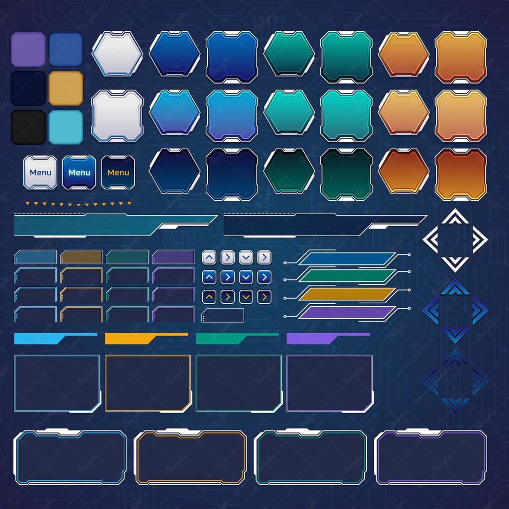 ゲームUIセット vol.17