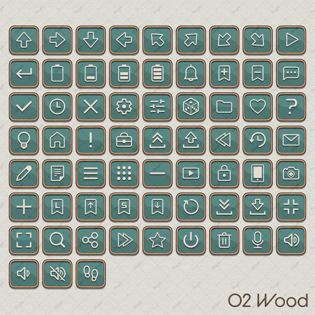 システムボタンセット vol.04