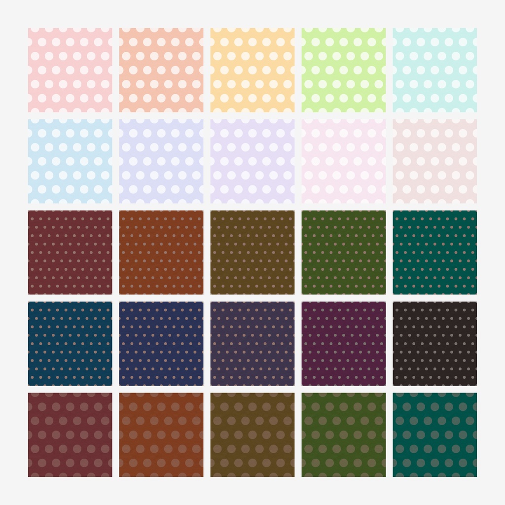 【フリー素材】シームレスパターン vol.09