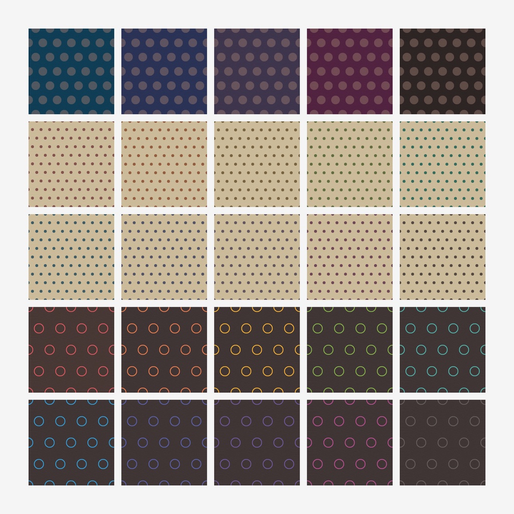 【フリー素材】シームレスパターン vol.09