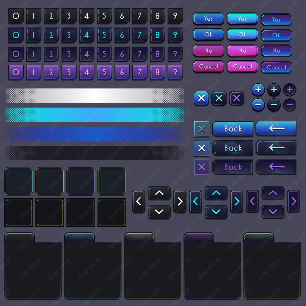 ゲームUIセット vol.20