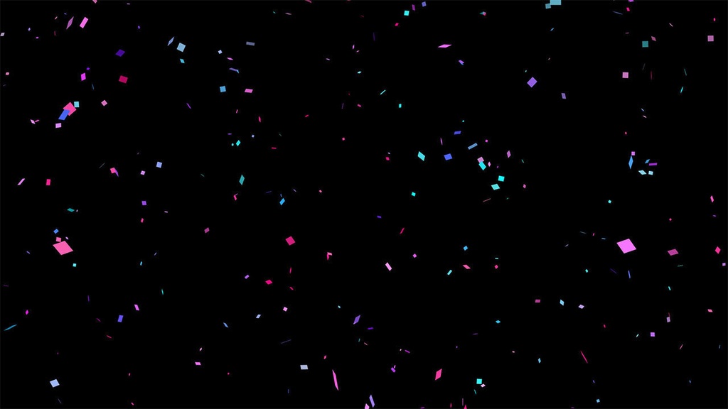 【フリー素材】紙吹雪エフェクト