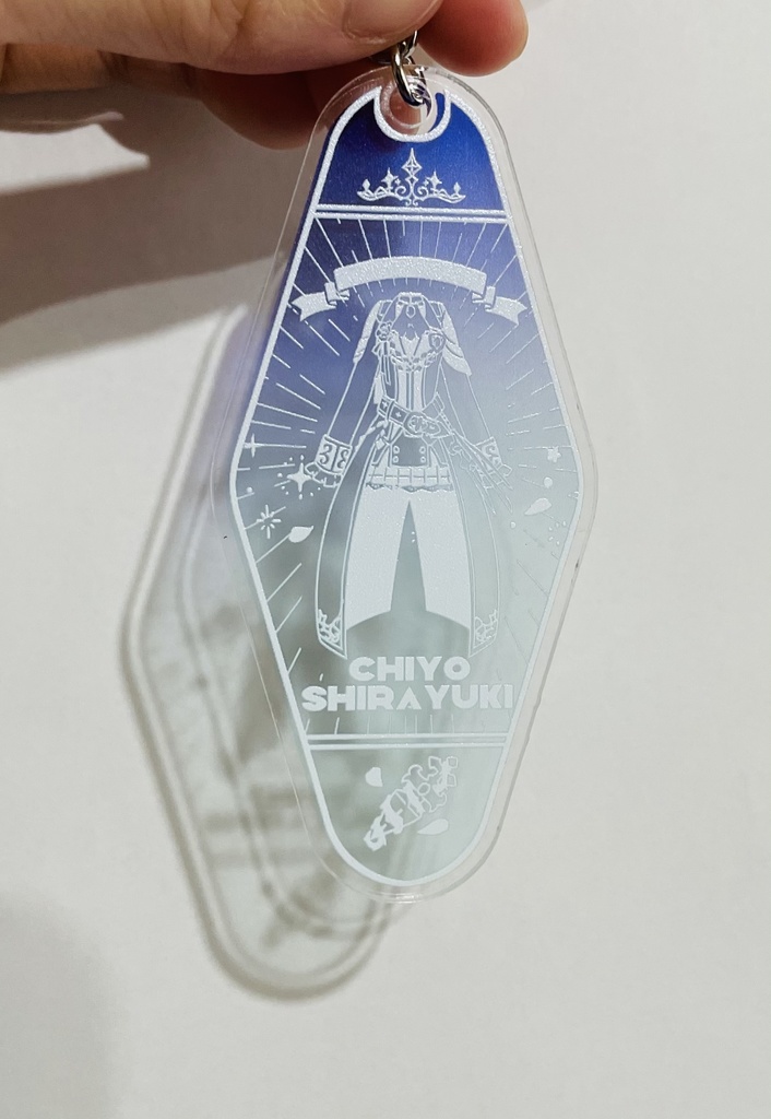 白雪千夜モチーフ モーテルキー