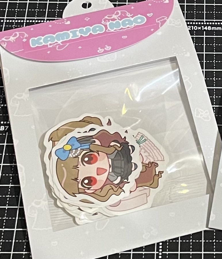 神谷奈緒 フレークシール A