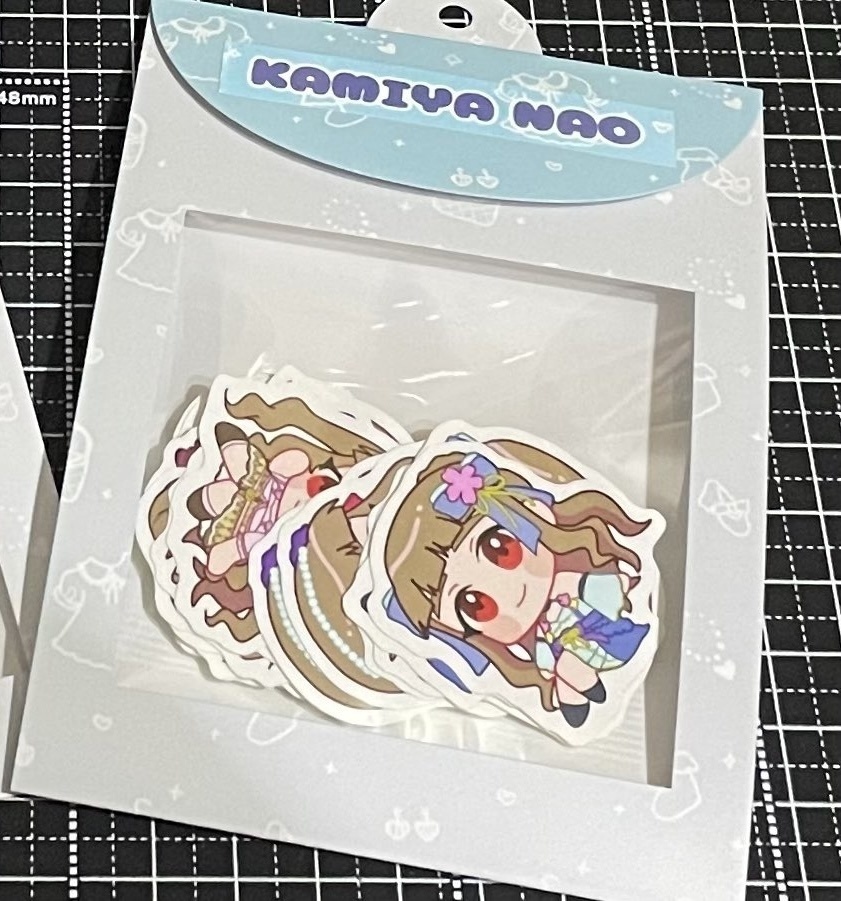 神谷奈緒 フレークシール B