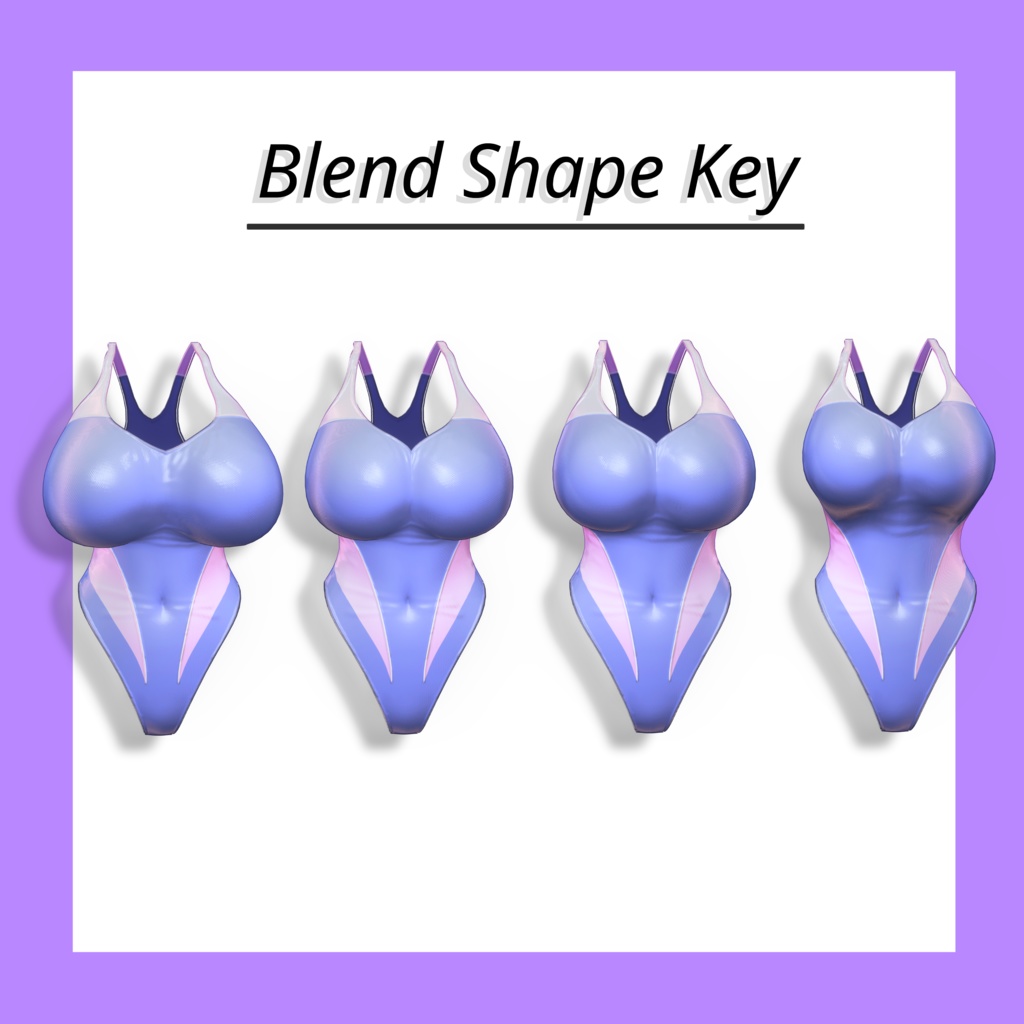 競泳水着 ミルティナ ちゃん用 〖Driping Water〗 水滴ノーマル 付属