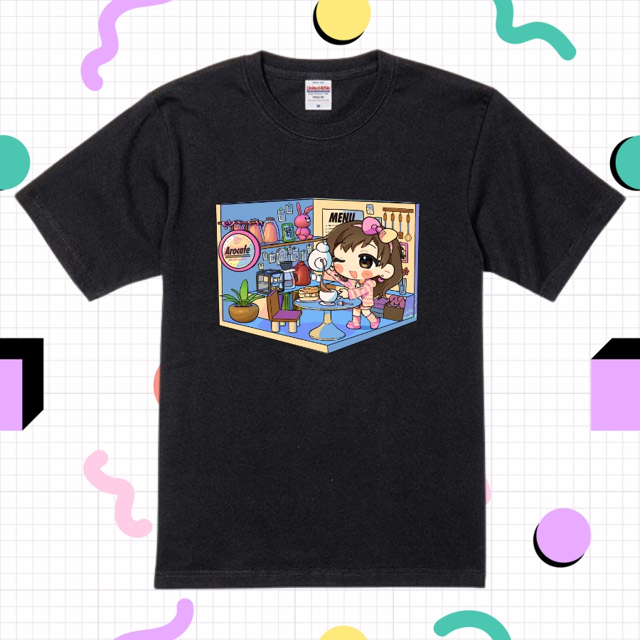 コラボカフェArocafeTシャツ