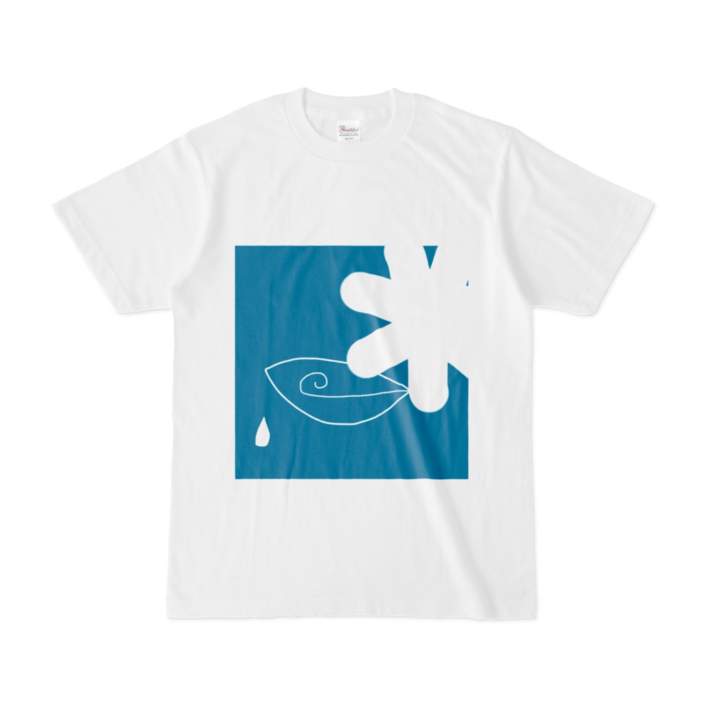 花模様のTシャツ