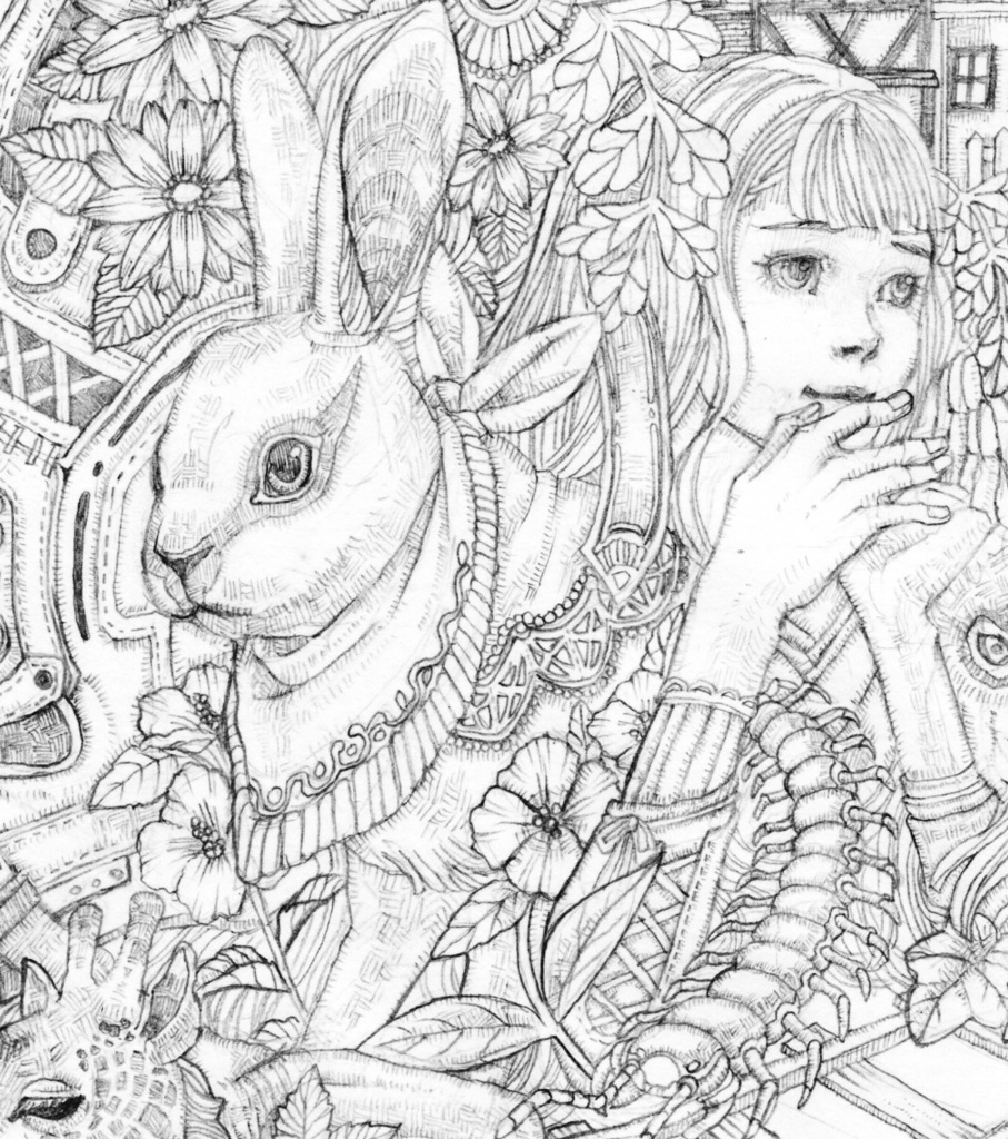 『ライオン』大人の塗り絵<jpg>